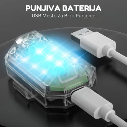 Сет Светла за Заштита на Патот (4 парчиња)